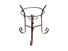 Sunnydaze Bronze Steel Gazing Ball Stand, 9"