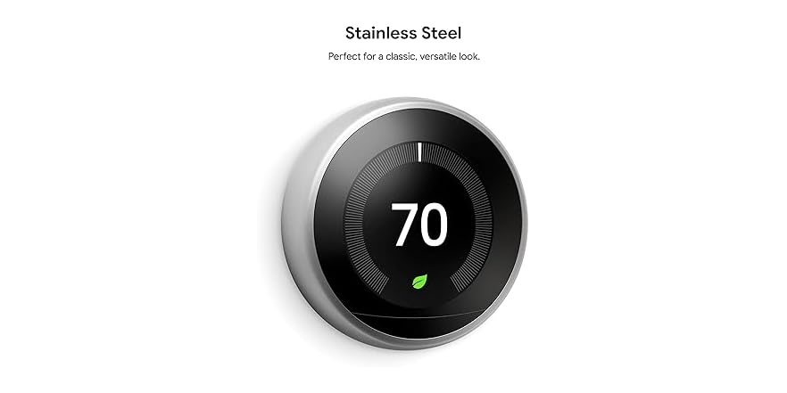 Google Nest 3rd Gen Thermostat – Smart WiFi Control, T3007ES - Image 3