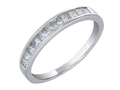 1/2 CT Diamond Wedding Band 14K Gold