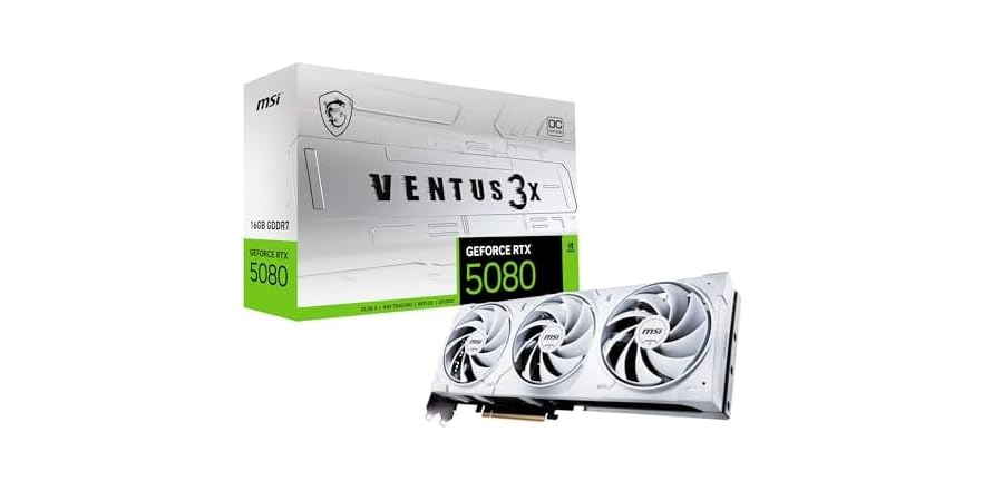 MSI NVIDIA GeForce RTX 5080 16G VENTUS Only $110 at Woot