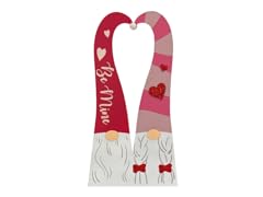 Valentine's Gnome Couple Porch Decor