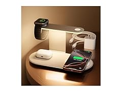 GUSGU 3 in 1 Charging Station with Night Light
