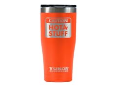 Caution: Hot Stuff 20oz Orange Tumbler