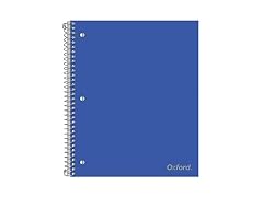 Oxford Oxford 1-Subject Poly Notebook
