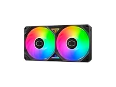 Cooler Master SickleFlow Edge 240 Single-Frame aRGB PC Case|Liquid Cooler Fan
