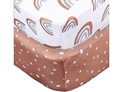 Gerber Baby Unisex 2-Pack Crib Sheets