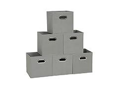 Household Essentials Fabric Storage Bins Set of 6