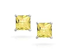 14K White Gold Birthstone -Nov