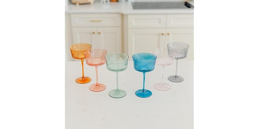 ASSEMBLE - HAZEL COUPE GLASSES - SET OF 2 main image 1