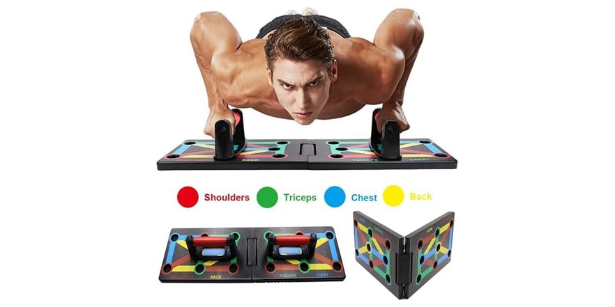 Power Rack Push Up 9-in-1 Push Up Rack Board System