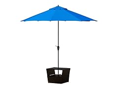 9-Foot Courtyard Umbrella, Powder Blue