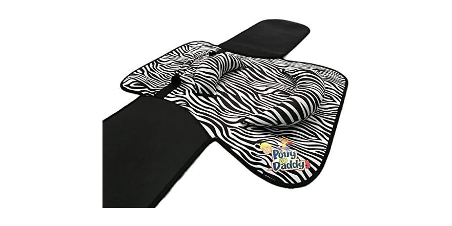 Pony Up Daddy Zebra Safari Saddle
