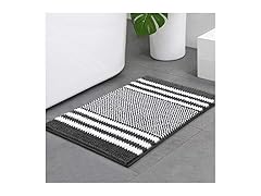 Soft Absorbent Chenille Bath Mat