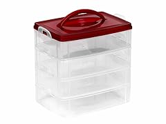 Snapware Snap N Stack® Red Storage 6" x 9"-4 Layers