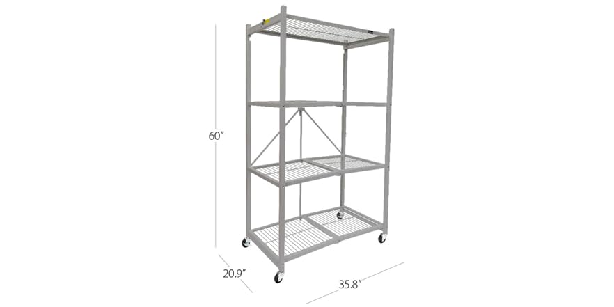 4-Tier Heavy Duty Large Rack