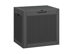 LHBGO 31 Gallon Deck Box Black