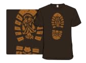 I Love Camping Boot Stamp