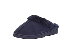 MUK LUKS Women's Polysuede Clog Slipper (L)