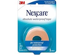 Nexcare Absolute Waterproof Tape, Flexible Foam