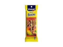 Vitakraft Crunch Sticks Conure Treat Apricot and Cherry Flavor