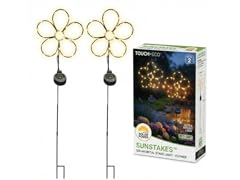 Touch Of ECO Solar Powered LED Garden Stake- Flower