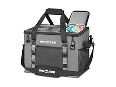 INSMEER Soft Cooler Bag W/ Hard Shell