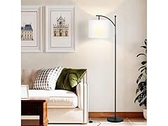 60" Floor Lamp With 3 Color Temperatures