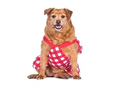 The Dodo Red Plaid Dress for Dogs