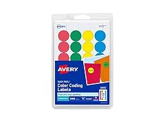 Avery Removable Color-Coding Labels