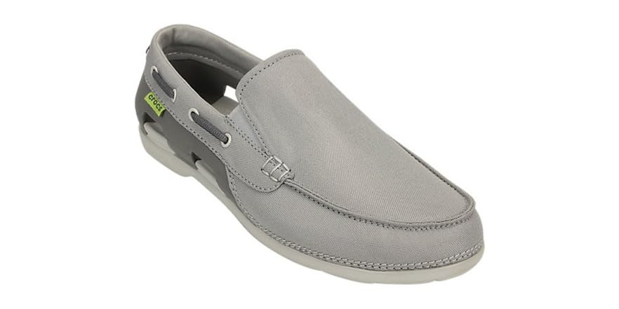 Menâs Beach Line Boat Shoe | Menâs Loafers | Crocs Official Site | Boat shoes mens, Boat shoes 