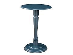 Round Pedestal Table - Teal