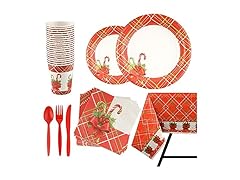 Christmas Party Supplies Set 141-Piece