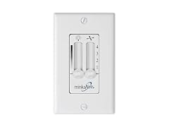 Minka-Aire WC106-WH, 4-Speed Fan & Light
