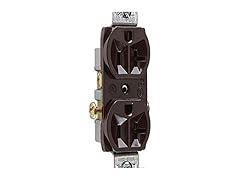  Pass&Seymour 20A Duplex Outlet Brown