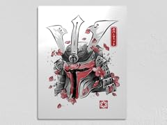 "Bounty Hunter Ronin" 11" x 14" Metal Poster
