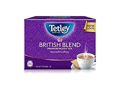 80CT Tetley British Blend Premium Black Tea, Regular