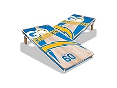 CHARGERS Pro Wood Cornhole Game