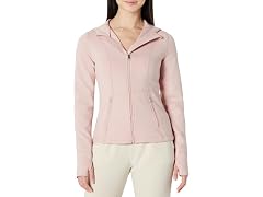 Amazon Essentials Fitted Jacket, Dusty Pink (XS)