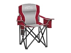 SAILARY Folding Camping Chair 450LBS Red