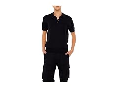 Forever 21 Men (M) Sweater-knit Polo Shirt