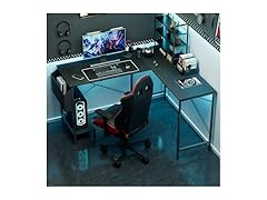 Simple Deluxe L Shaped Desk 50 Inch