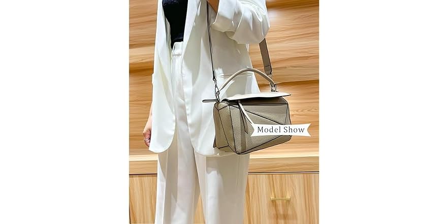 Womens Geometric Design Handbags