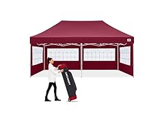 ABCCANOPY Winter Gazebo 8x16 Burgundy