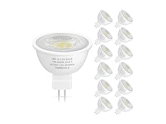 Yochoice 12-Pack MR16 LED Dimmable Light Bulb 70W