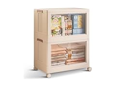 STORAGEBUD 2 Tier Large Stackable Storage Bins