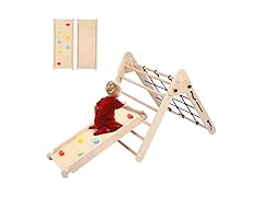OUTLANE Colorful 2 in 1 Triangle Climber with Ramp