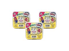 C&S (3 Pack High Energy Suet for Wild Birds