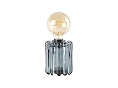 Elements Green Glass Bulb LED Lantern – Decorative Lighted Table lamp