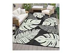 GarveeLife Large Outdoor Rug 9x18