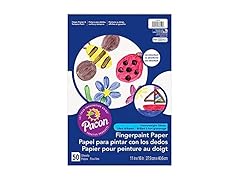 Pacon Finger Paint Paper, 11" x 16", White